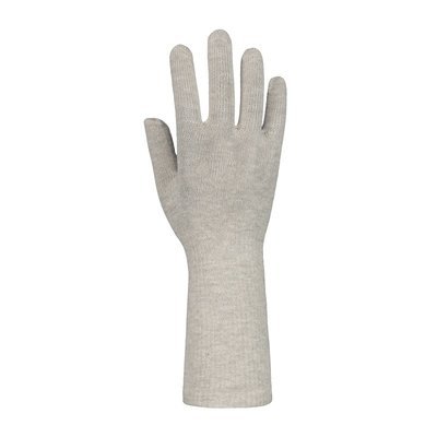 Zilverhandschoenen met lange manchet Skafit