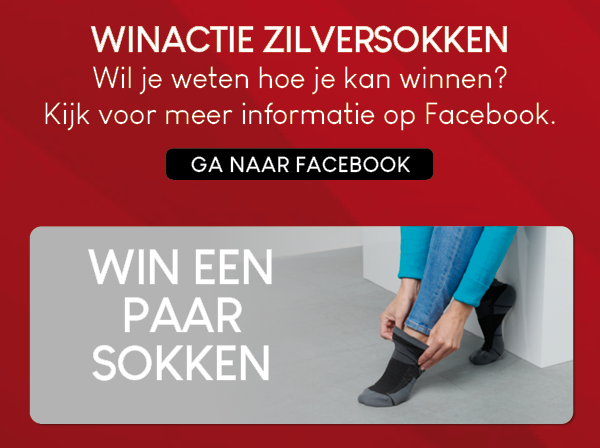 Winactie Skafit zilversokken